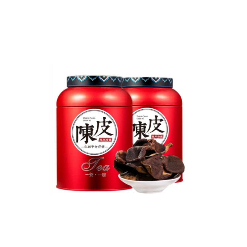 杰盈 15年陈 新会陈皮 250克/2罐 红色（单位：组）