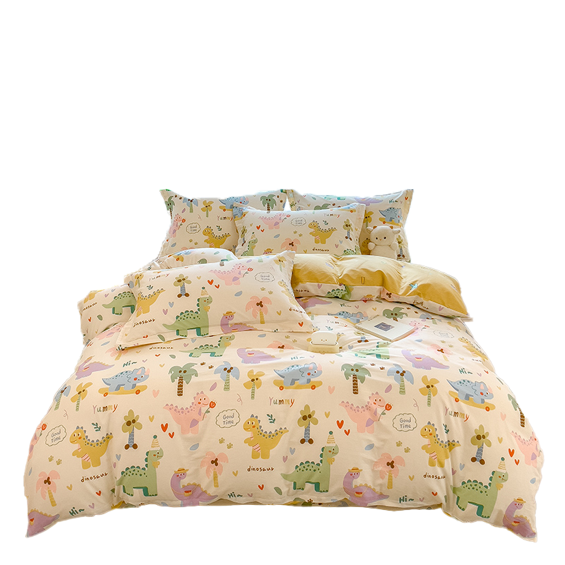 罗曼罗兰（ROMROL） 全棉三件套 奇妙之旅 160x210cm 混色（单位：套）