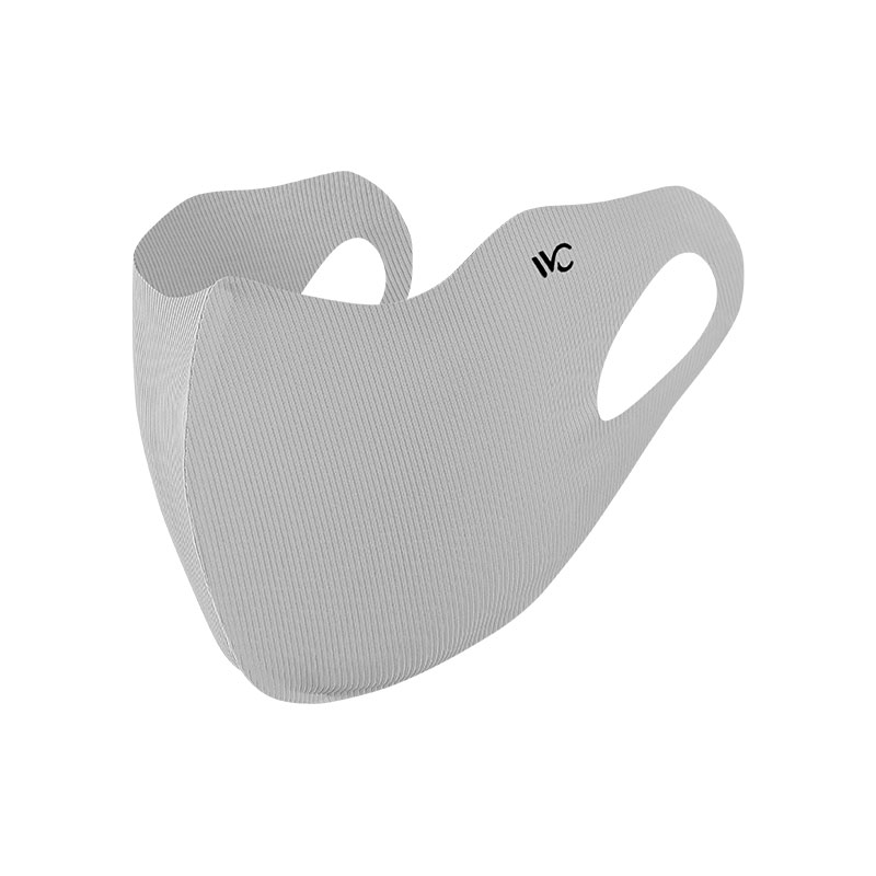 VVC 玻尿酸润肤口罩男女同款 VTK5S768 F码 月光灰（单位：个）