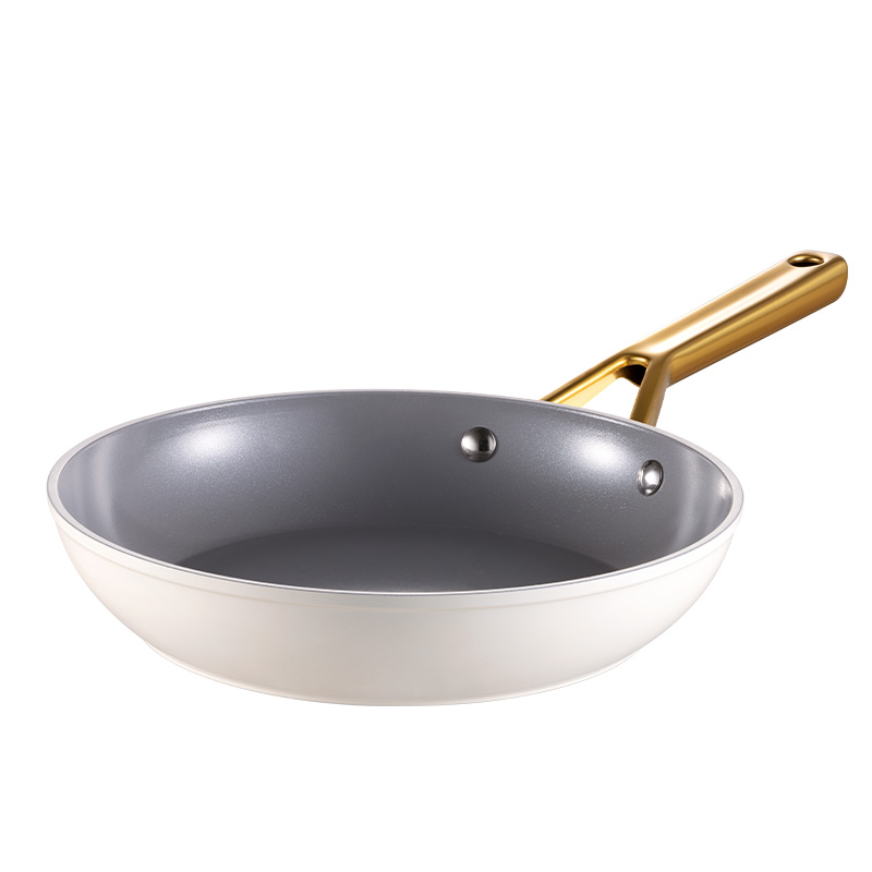 炊大皇 西厨不粘煎锅 XC24JG 24cm 象牙色（单位：只）