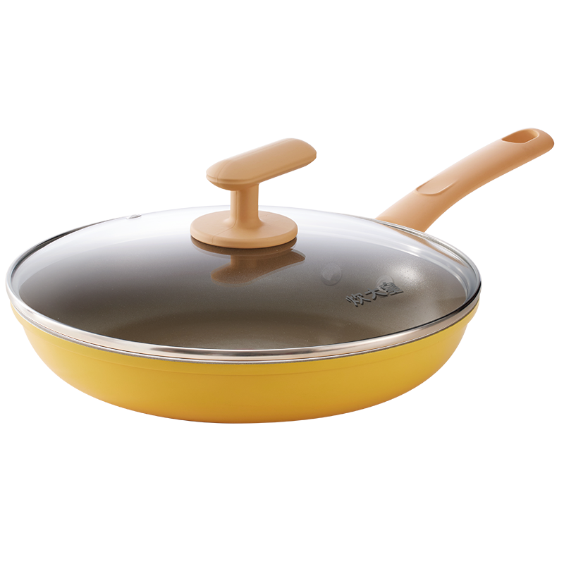 炊大皇 小蜜蜂不粘煎锅 XMF26JG 26cm  橙色（单位：只）