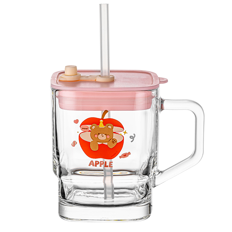 乐唯诗 乐享吸管杯贴花可接受定制 LXXGB/L1 400ml 混色（单位：只）