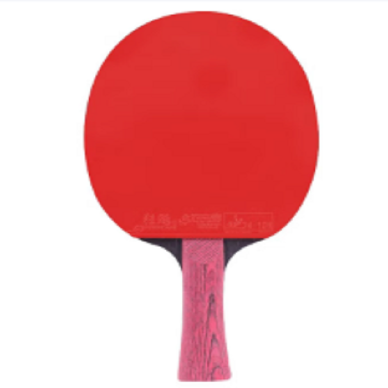 红双喜（DHS） DHS狂飚专业星钻乒乓球拍全能型横拍 D01-L 258*150mm 黑红色（单位：支）