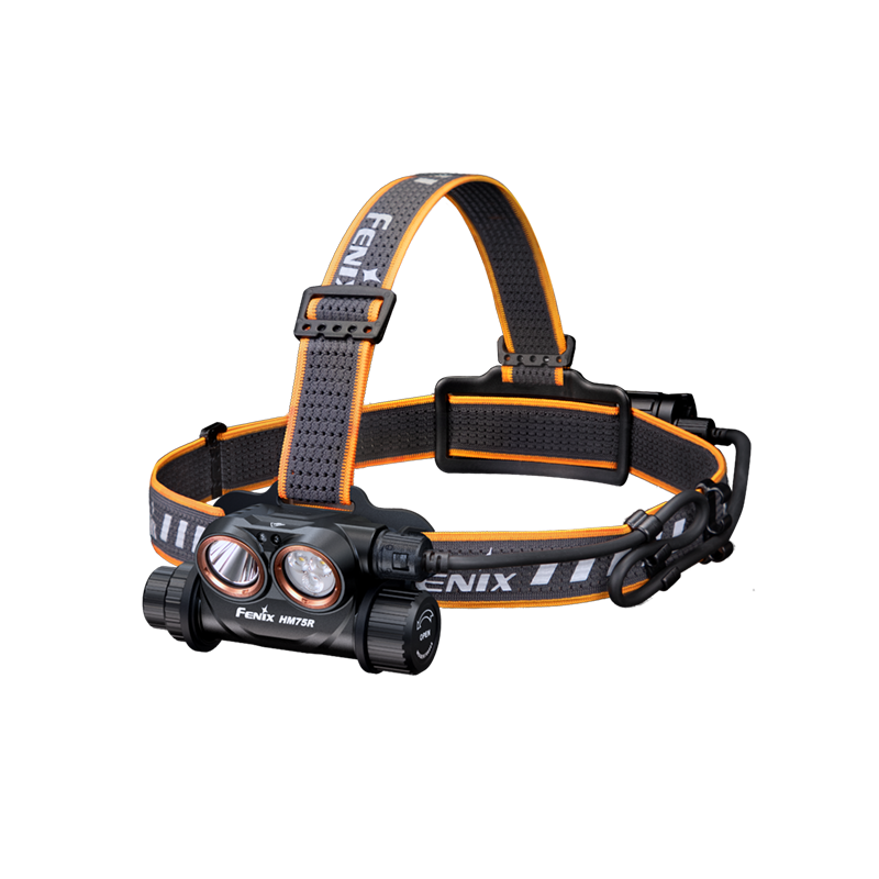 FENIX 户外头灯 HM75R 1600流明223米射程  黑色（单位：套）