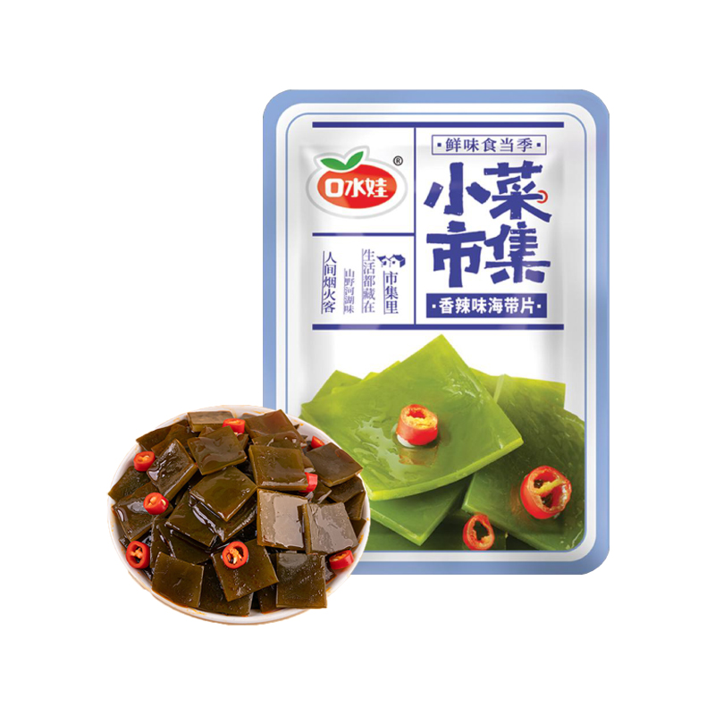 口水娃 香辣味 海带片 308g 白色（单位：袋）