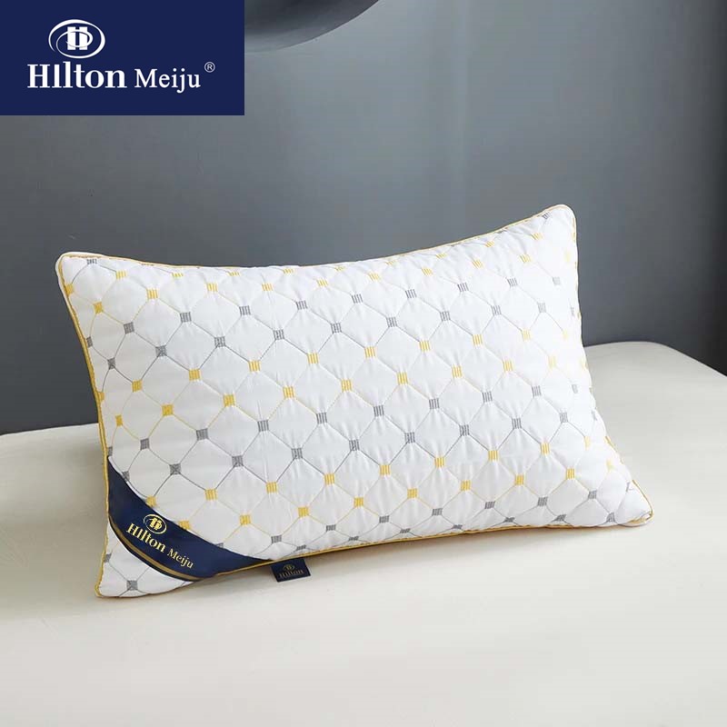 Hllton Meiju 五星级酒店款满天星枕头 HL-1601 48x74*8cm 白色（单位：个）