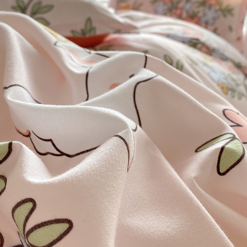 Hllton Meiju 磨毛植物羊绒四件套 HL-1002 200*230cm 安琪贝尔（单位：套）