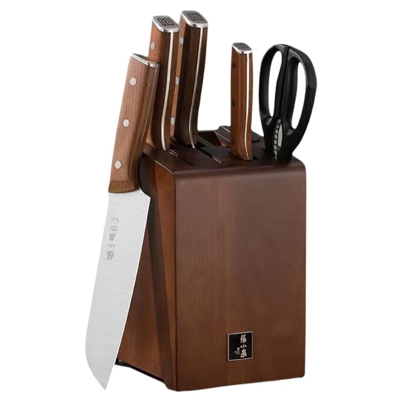 张小泉 凌锋系列刀具套装 D300091 六件套 棕色（单位：套）