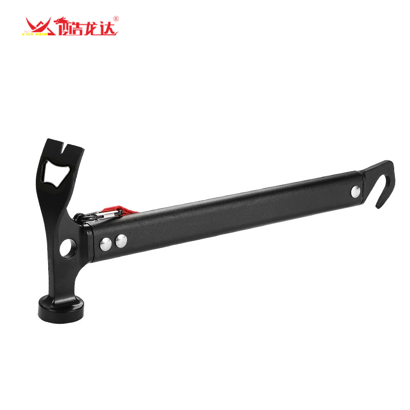 酷龙达（Coloda） 户外多功能露营地钉锤 CLD-CZ01 385g  黑色（单位：个）