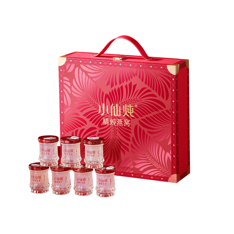 小仙炖 精炖燕窝 经典礼盒 45g*10瓶 枫叶色（单位：盒）