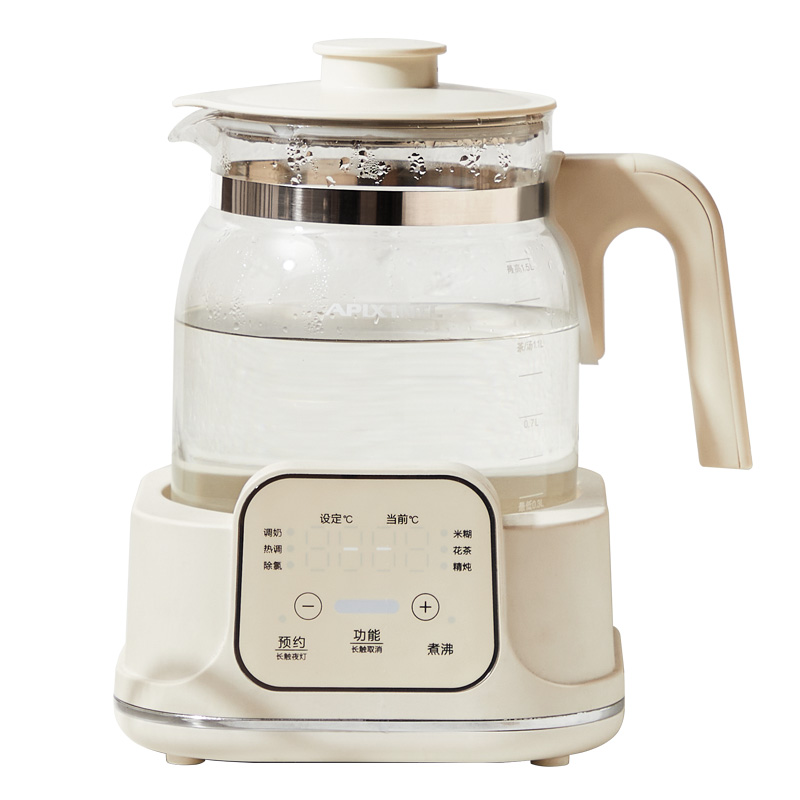 Apixintl 养生壶 APIX-EKA07 1500ML 白色（单位：个）