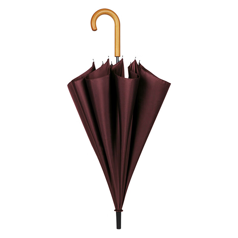 天堂伞 木柄伞 13085E 60cmX8骨 酒红（单位：把）