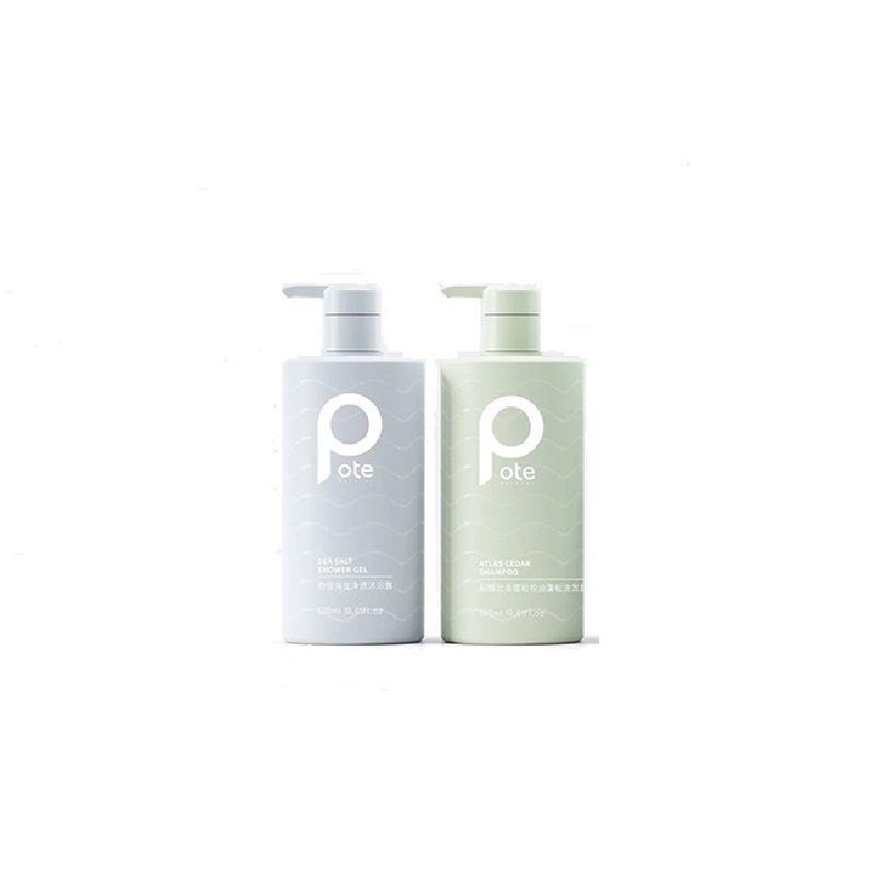 柏缇 控油洗发水沐浴露 香氛臻选洗沐礼盒 580ml*2 天蓝色（单位：套）