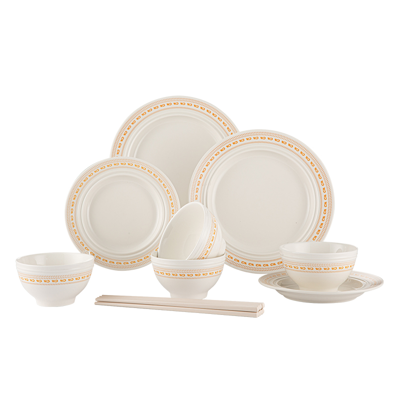 唯都 麦田守望餐具 W-CJ5412 12头  金色（单位：套）