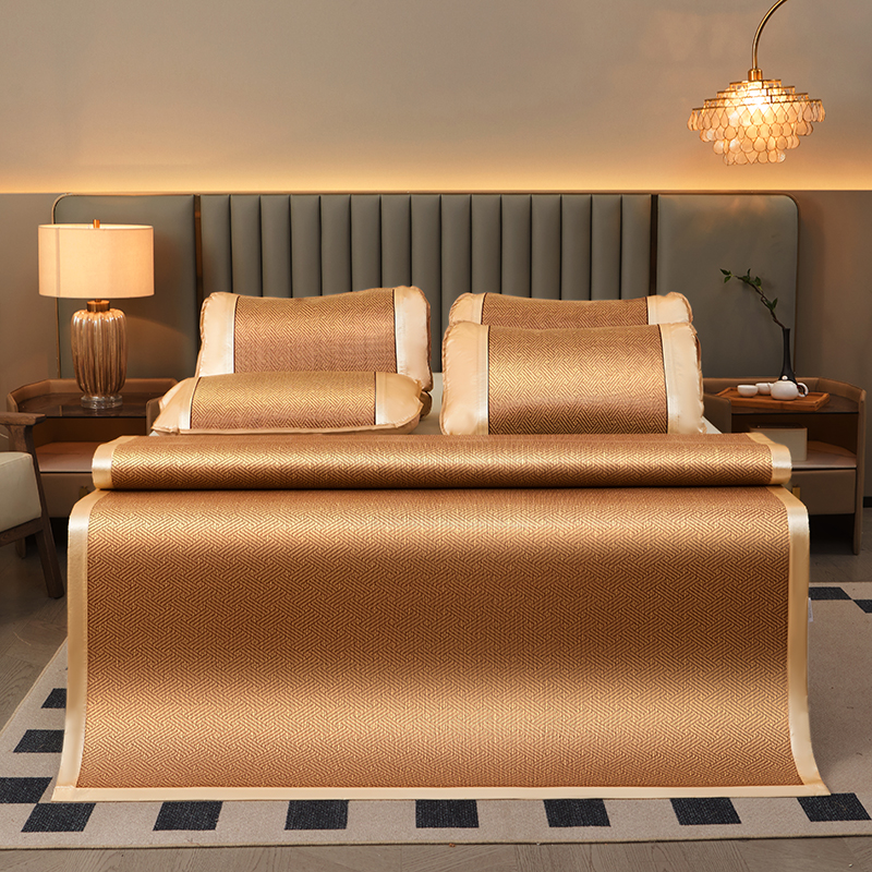 圣夫妮 艾草凉席 SFN-211 150*200cm 1.5米床 拿铁色（单位：套）