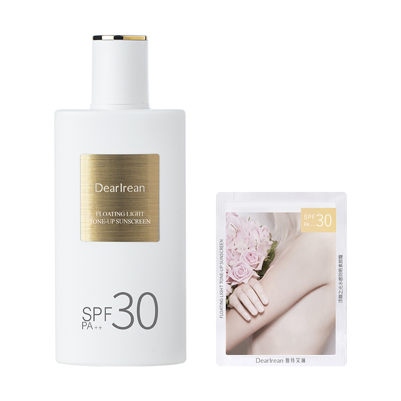 独特艾琳（Dear lrean） 水感防晒素颜霜SPF30PA++ 浮靡之光 50ml 白色（单位：瓶）
