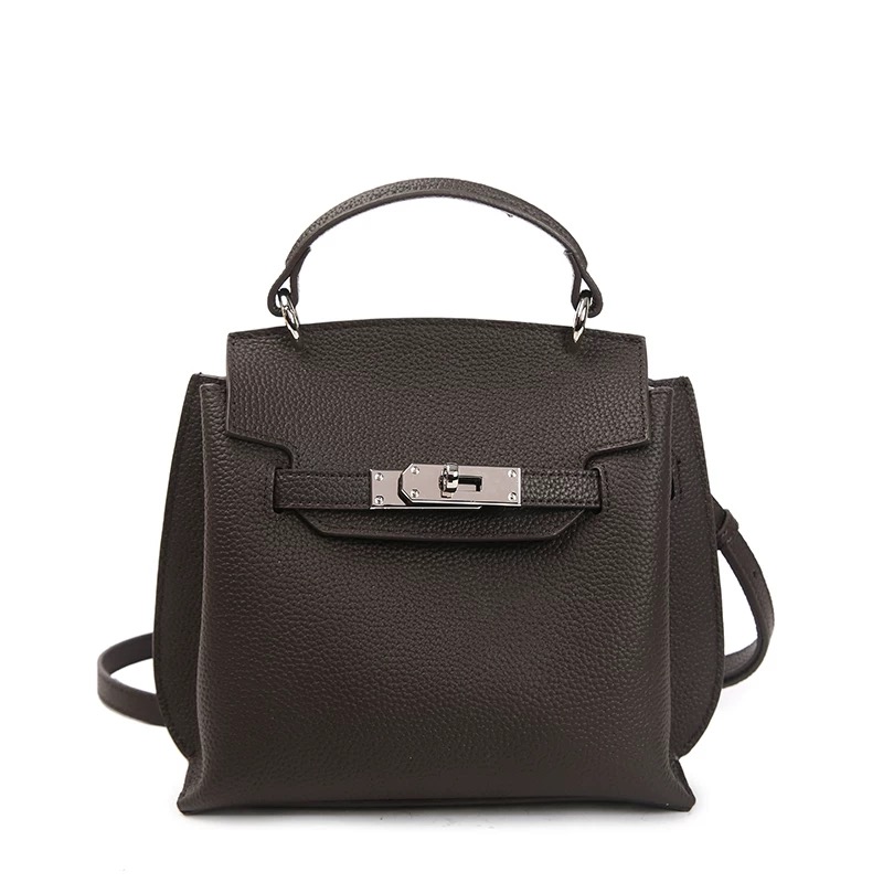 ClousKrause 手提单肩包 YJ-9082-2 25*20*9cm 乌木色（单位：个）