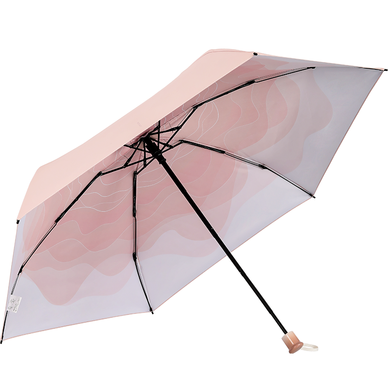 mamoru 五折六K渐变 花朵伞 270g  樱花粉（单位：把）