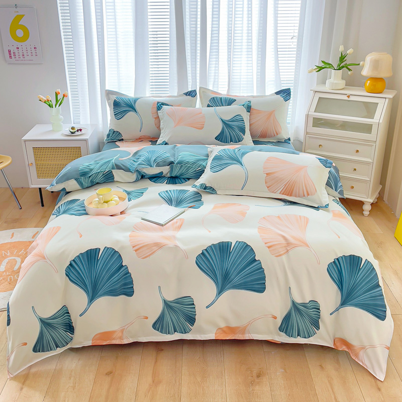 圣夫妮 雅棉四件套 SFN-123 银杏花开 2.0米 混色（单位：套）