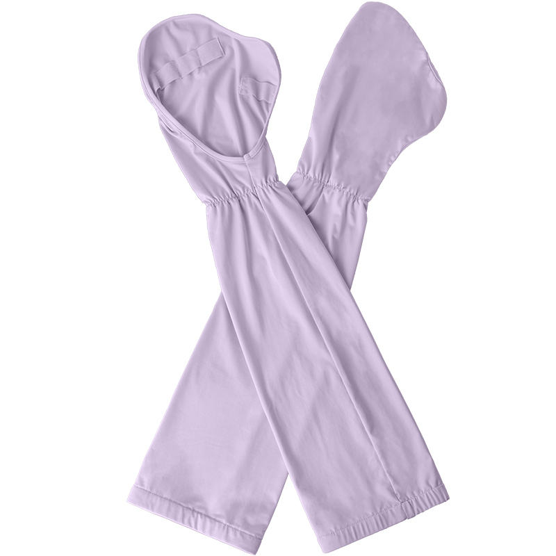 卡蒙（Kenmont） 防晒手套长款冰袖手套护袖宽松 KM-3784 55cm 101丁香紫（单位：双）