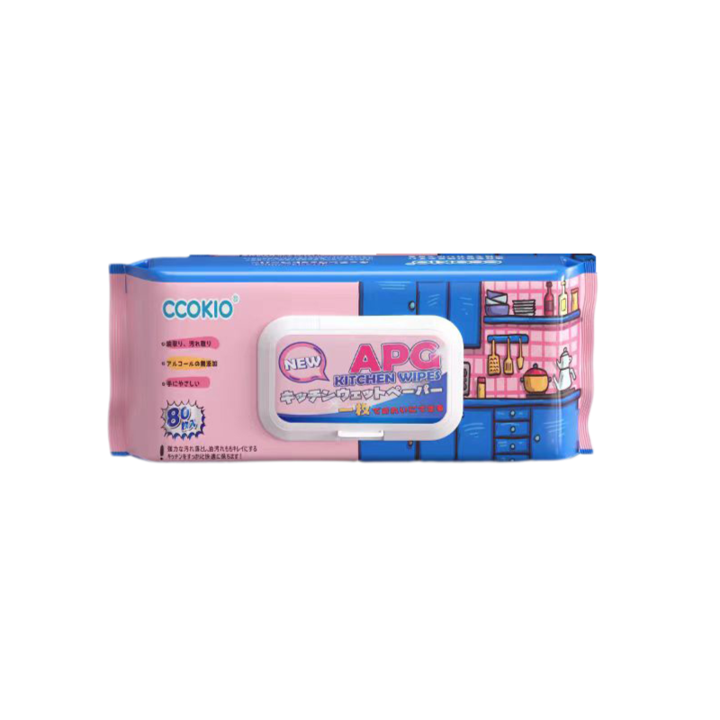 酷优客（CCOKIO） APG厨房湿巾 约200*250mm 3包【2.7kg】 白色（单位：组）