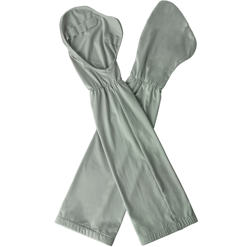 卡蒙（Kenmont） 防晒手套长款冰袖手套护袖宽松 KM-3784 55cm 420牛油果色（单位：双）