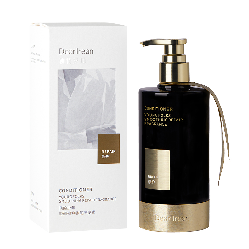 独特艾琳（Dear lrean） 顺滑修护香氛护发素 我的少年 350g 曜石黑（单位：瓶）