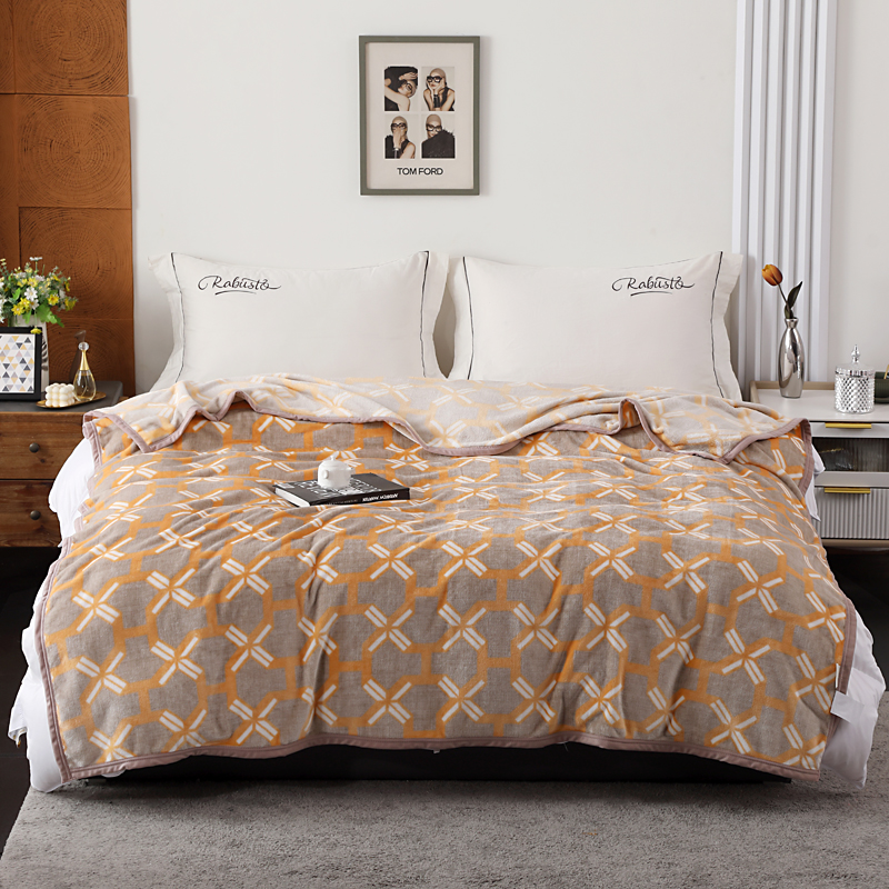 圣夫妮 暖肤绒四季毯 SFN-175 150*200cm 混色（单位：条）