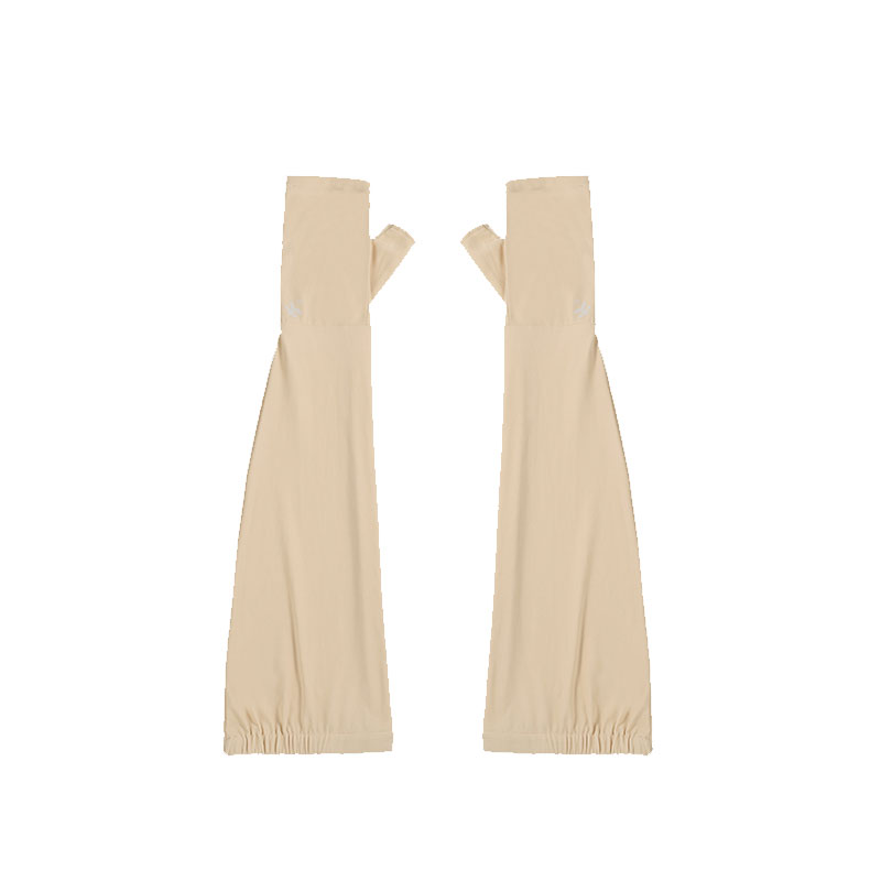 卡蒙（Kenmont） 防晒手套长款冰袖手套护袖宽松 KM-3784 55cm 210裸杏色（单位：双）