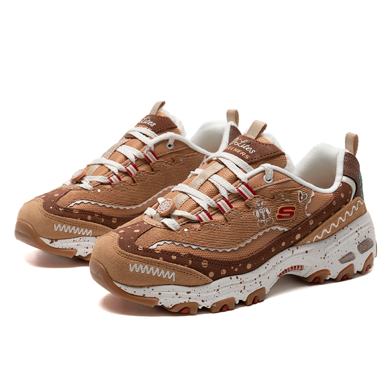 斯凯奇（Skechers） 女运动休闲鞋熊猫鞋 149257-TNBR 35.5 35.5 棕褐色/褐色（单位：双）