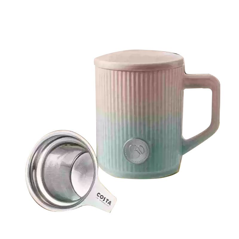 COSTA 茶滤马克杯 CDT23020-PK 355ml 冲浪鸭（单位：套）