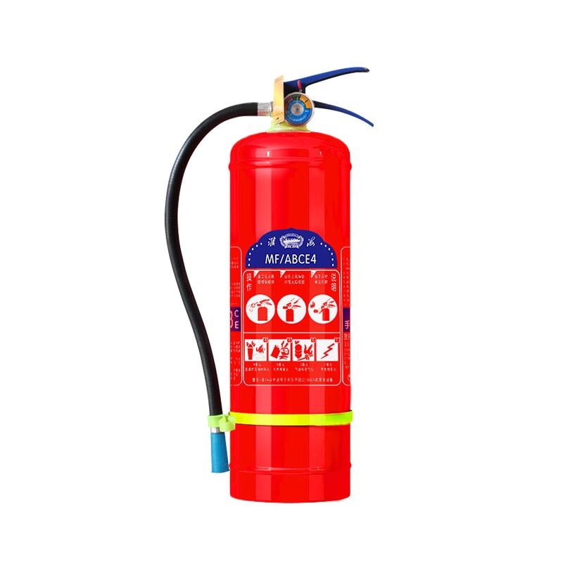 淮海 干粉灭火器 新国标 MF/ABCE4 4kg 红色（单位：个）