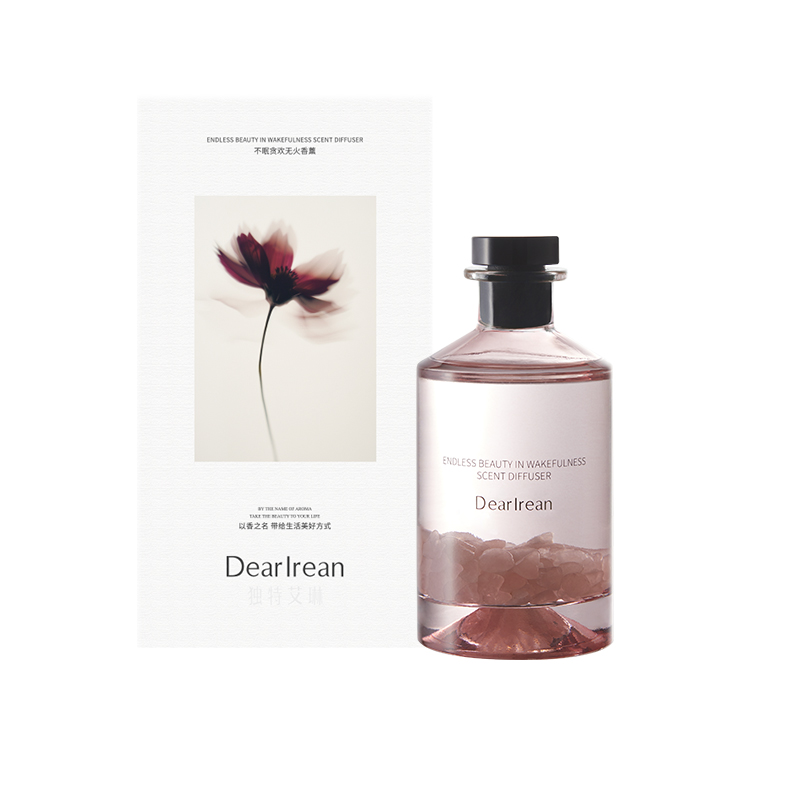 独特艾琳（Dear lrean） 无火香薰  不眠贪欢 160ml  粉色（单位：瓶）