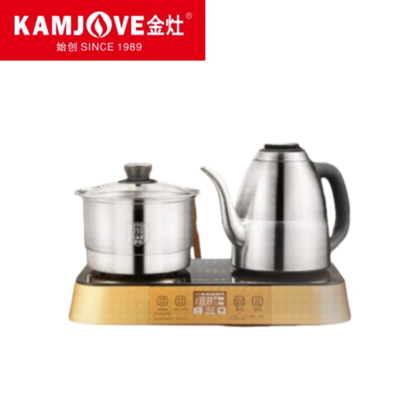  金灶（KAMJOVE） 电茶炉遥控全自动底部上水电热水壶 EC8 1.2L  香槟金（单位：套）
