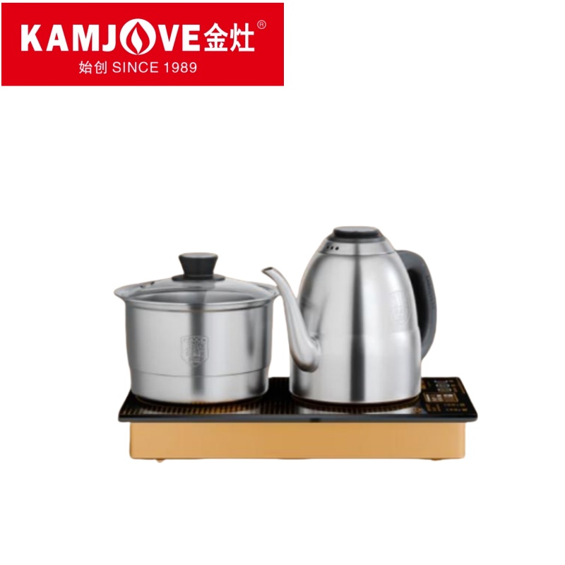 金灶（KAMJOVE） 遥控全自动电茶壶316不锈钢 EC9 1.2L  香槟金（单位：套）