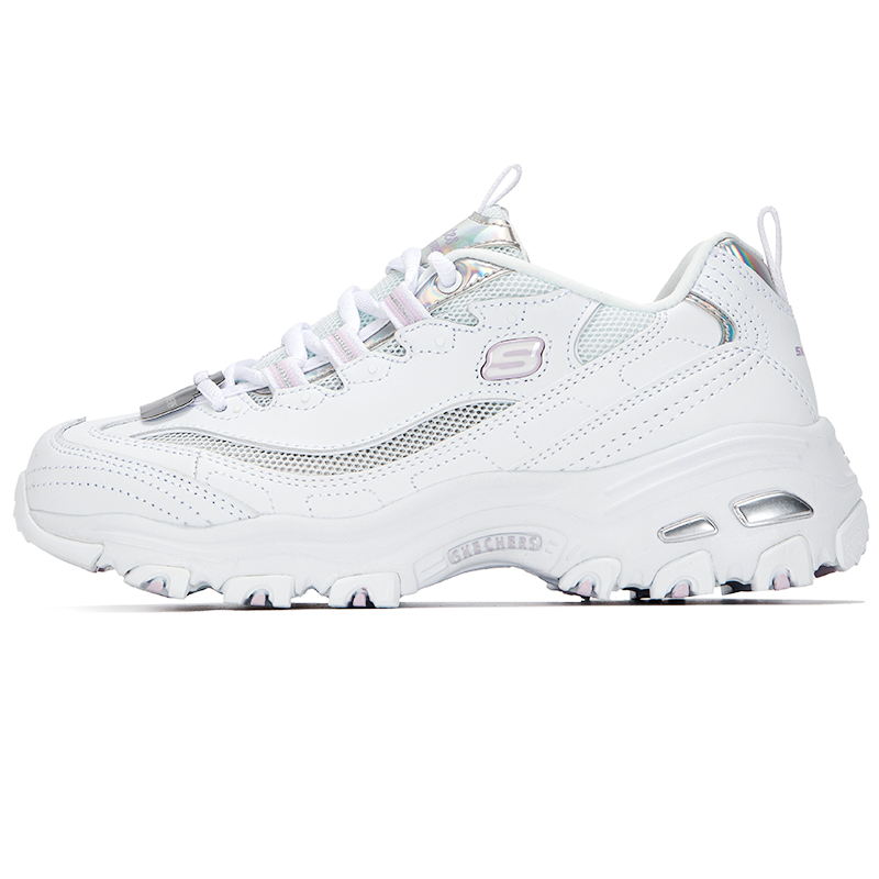 斯凯奇（Skechers） 女运动休闲鞋熊猫鞋 66666200-WHT 35 35 白色（单位：双）