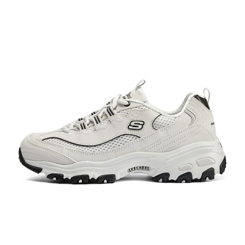 斯凯奇（Skechers） 女运动休闲鞋熊猫鞋 896193-LTGY 36 36 浅灰色（单位：双）