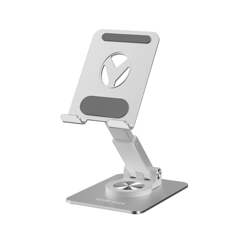 联想（Lenovo） 手机支架 M2 360&deg;旋转可折叠 铝合金  银色（单位：件）