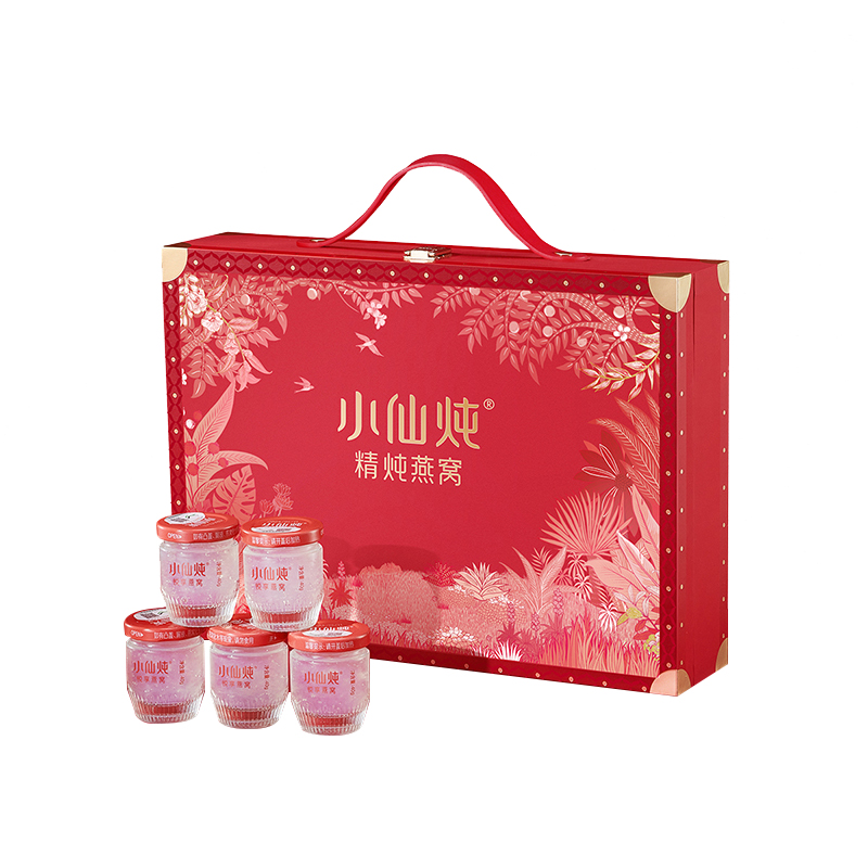 小仙炖 精炖燕窝 经典礼盒 40g*15瓶 枫叶色（单位：盒）