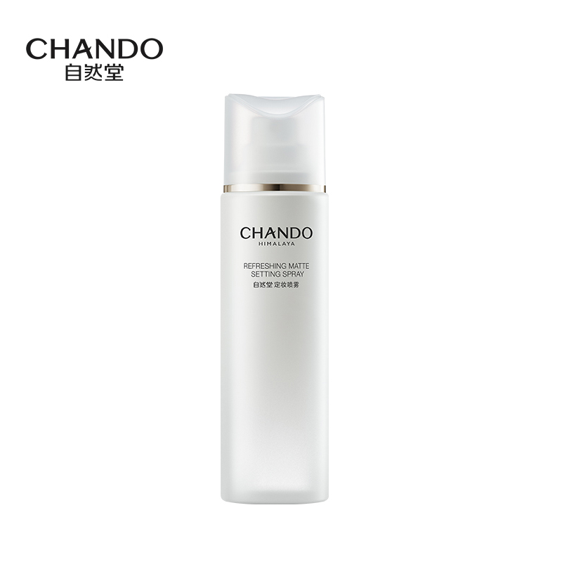 自然堂（CHANDO） 定妆喷雾 清爽柔焦 100ml 钢琴白（单位：瓶）