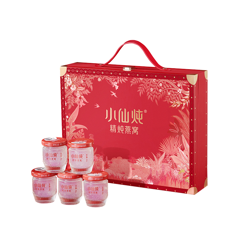 小仙炖 精炖燕窝 经典礼盒 40g*8瓶 枫叶色（单位：盒）