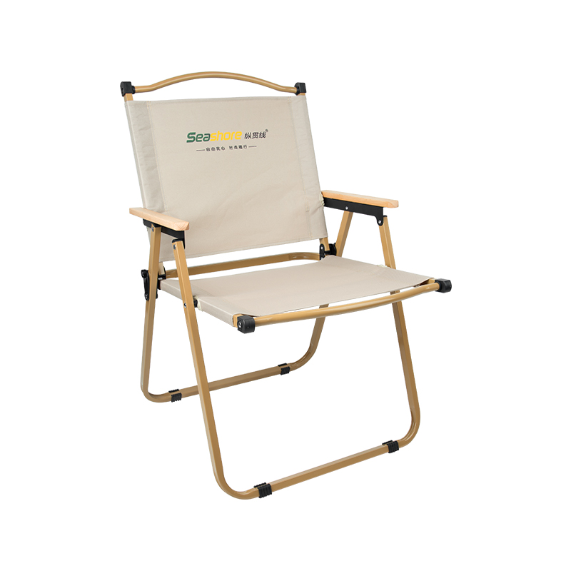 纵贯线（Seashore） 轻量折叠克米特椅 ST-19 55*53*79cm 卡其色 自然色（单位：个）