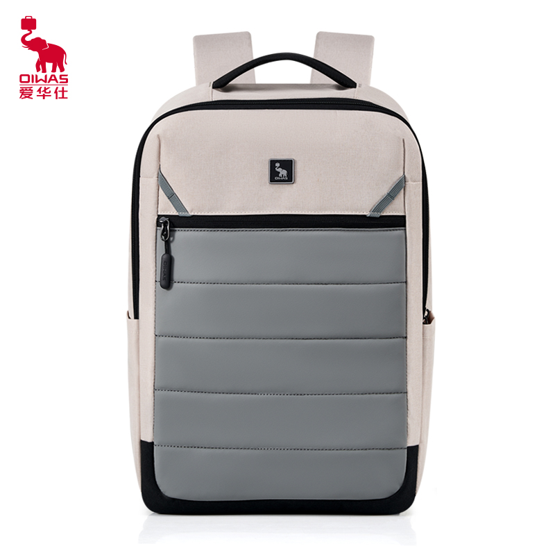 爱华仕（OIWAS） 时间线系列背包 OCB5143 19.5L 米白色（单位：个）