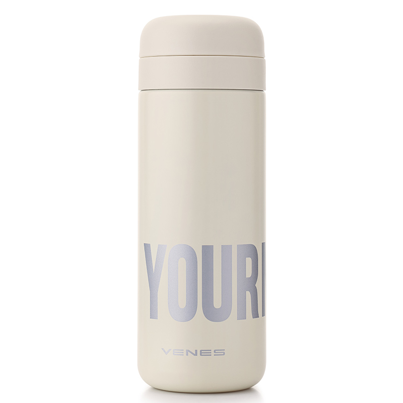 菲驰（VENES） 简雅直饮保温杯 FC255-480 480ml 白色（单位：个）