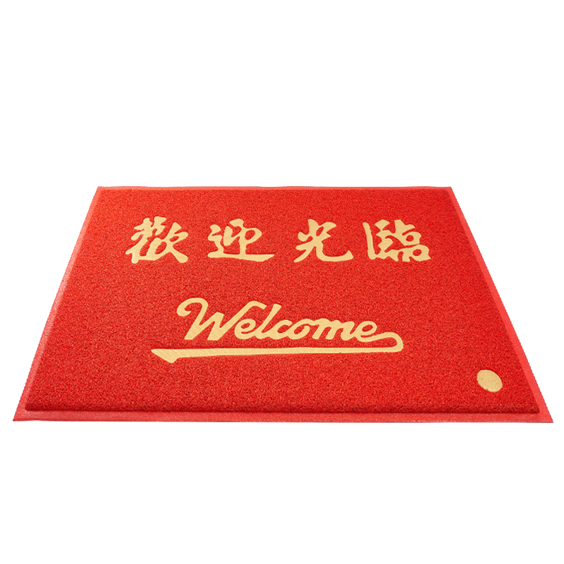 贝瑟斯 欢迎光临迎宾地垫 DD-4532 80*120cm 红色（单位：张）