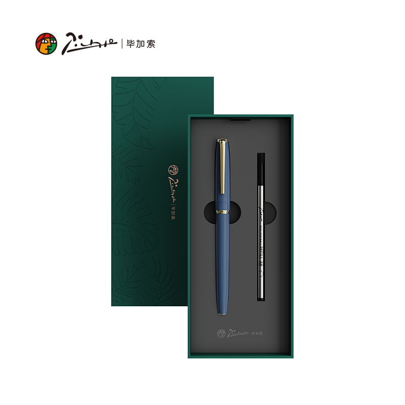 毕加索（pimio） 自然系列签字笔 PS-916 190*86*36(mm) 冰柏蓝（单位：套）
