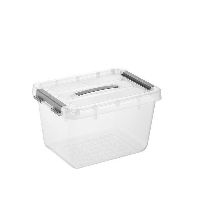 茶花（CHAHUA） 集纳透明收纳箱 152010 40*29*24cm【1个装】 混色【16.5】（单位：个）