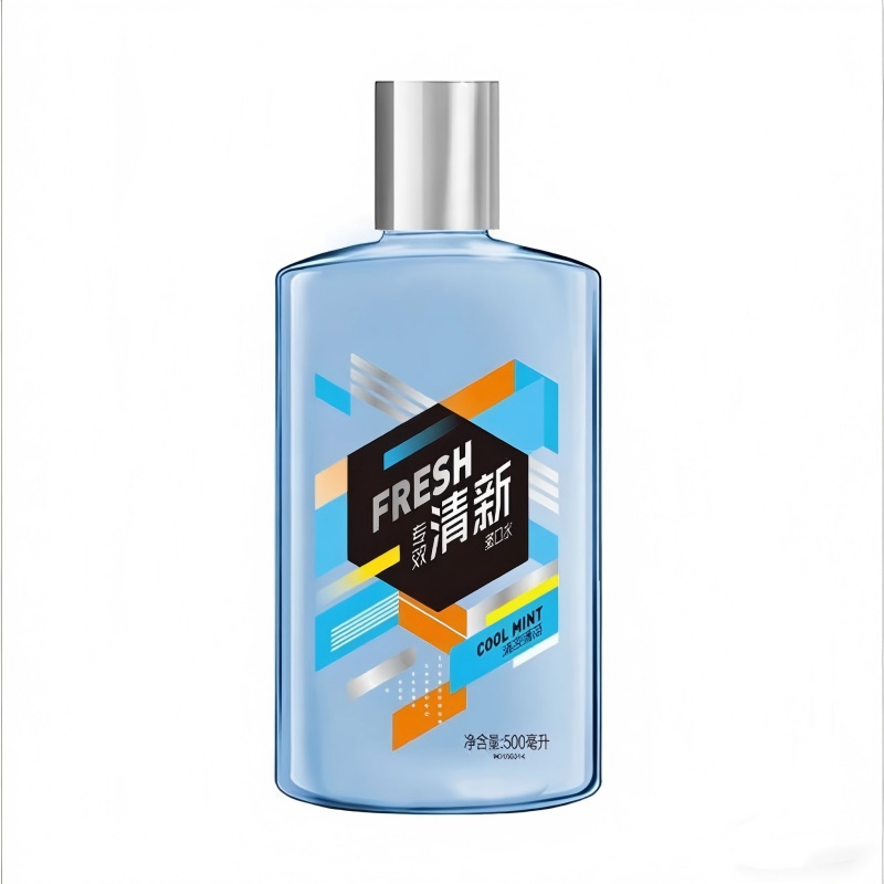 舒客 漱口水 清凉薄荷 500ml*2 蓝色（单位：组）