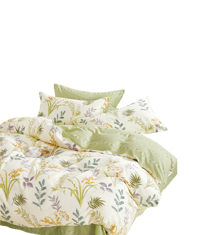 紫罗兰/VIOLET 全棉斜纹四件套 13232花草相依 200*230cm 混色（单位：套）