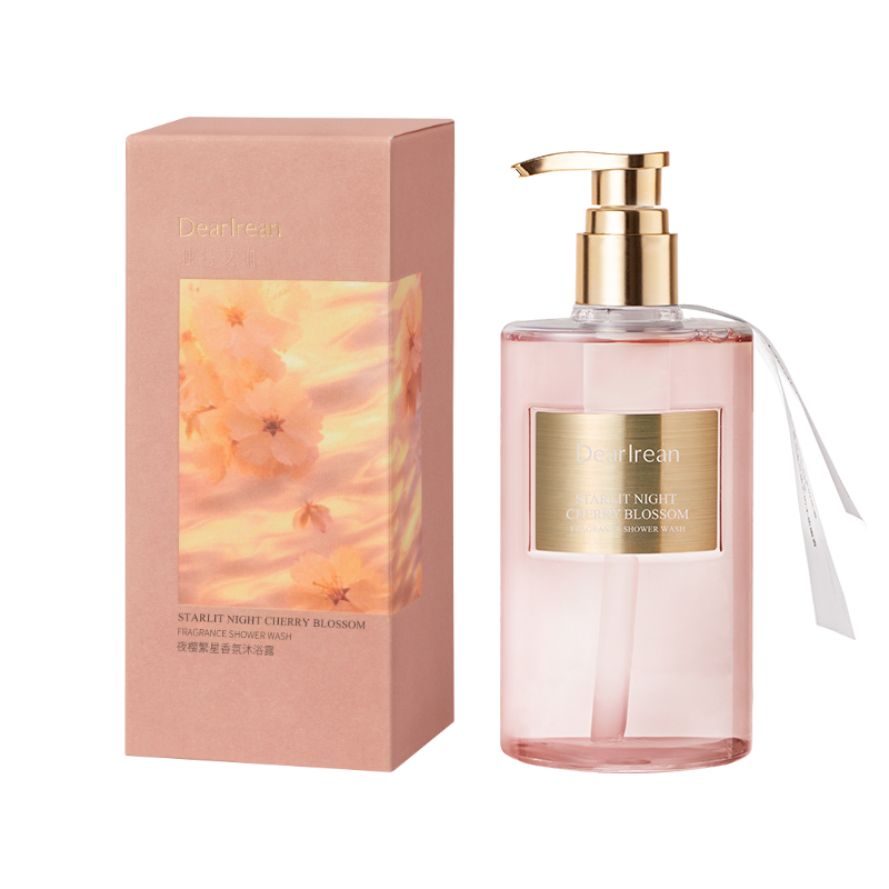 独特艾琳（Dear lrean） 香氛沐浴露 夜樱繁星 350ml 粉色（单位：瓶）
